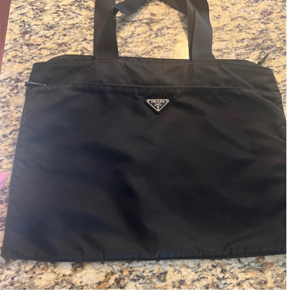 Prada Tessuto Tote, Black, Nylon - Picture 9 of 10